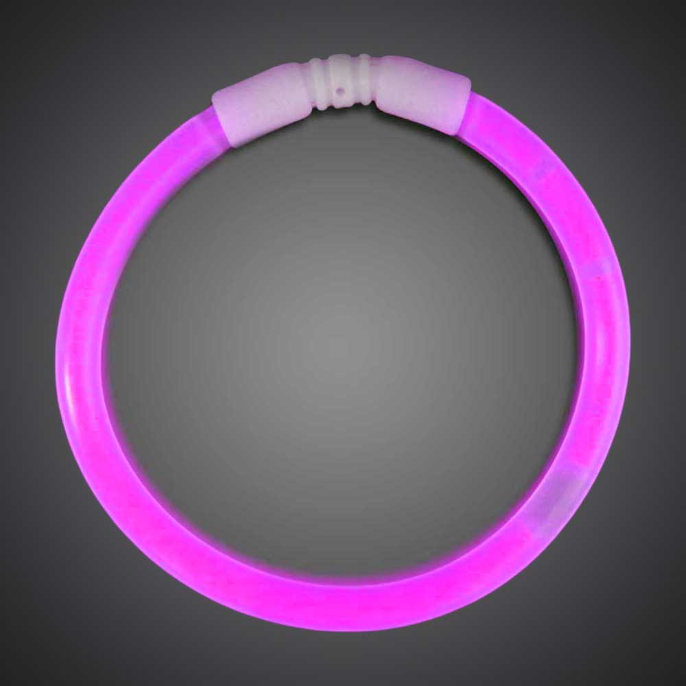 50 Pink Solid Color 6mm Bracelets birthday, party, wedding, cheap, inexpensive, give away, customize, pink glow bracelets, chemical glow bracelets, assorted solid color glow bracelets, assorted one-color glow bracelets, assorted wholesale glow bracelets