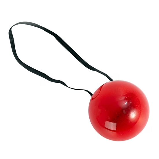 Blinking Red LED Rudolph Nose with Elastic Strap - REDNOSE