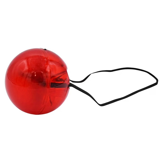 Blinking Red LED Rudolph Nose with Elastic Strap - REDNOSE