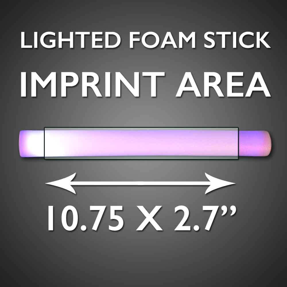 CUSTOMIZED 7 Mode Foam Sticks - FOAM7CUSTOM