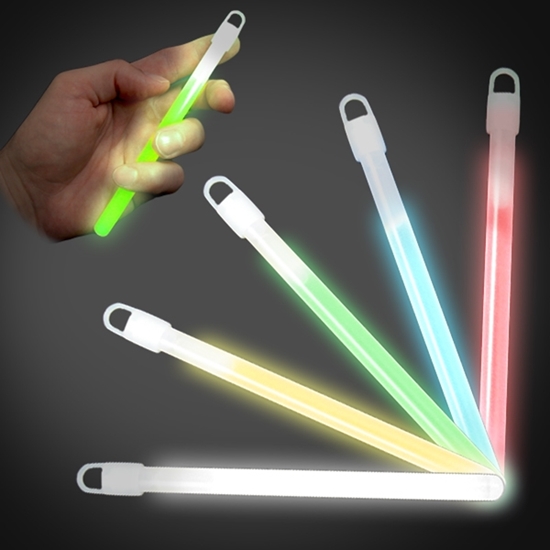 Custom 6" SLIM Unwrapped Glow Sticks - 6SLIMCustom