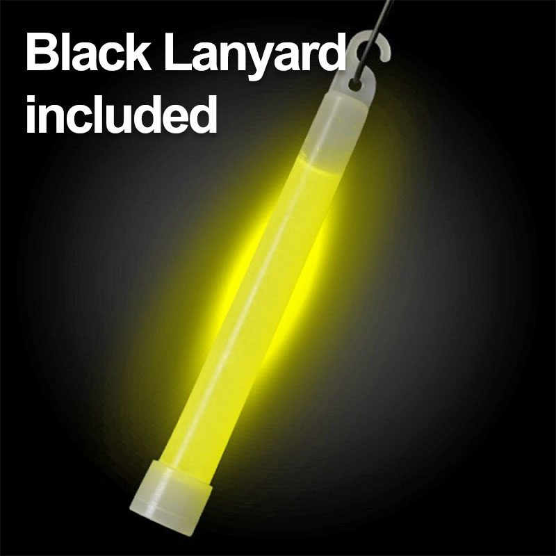 Extreme Glow 6" Safety Glow Sticks - 30 Min Yellow - 6SA-30Y