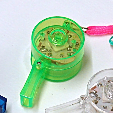 Flashing Toy Whistle - FLWHISTLE (CLOSEOUT)