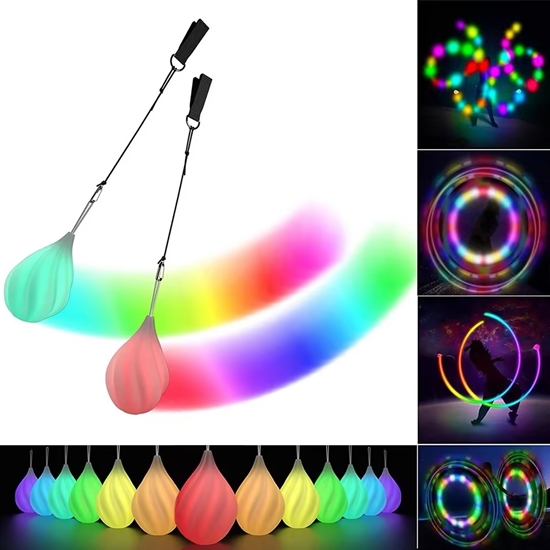 LED Poi Drop with Wrist Strap  - POIDROP