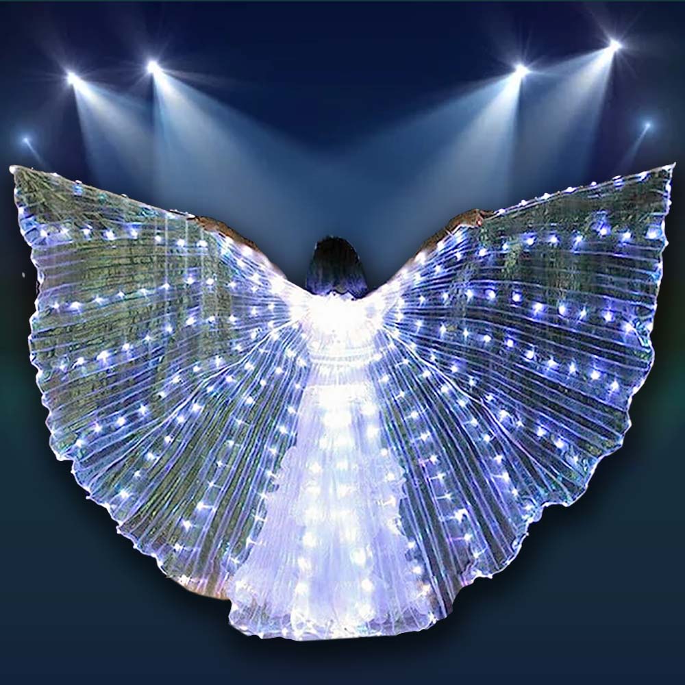 LED Wings LED Cape with Rainbow or White LED options - WINGS