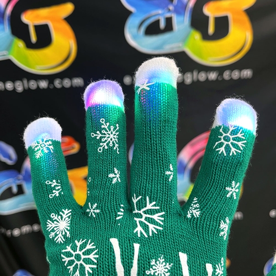 Light Up Christmas Gloves - MITXMAS