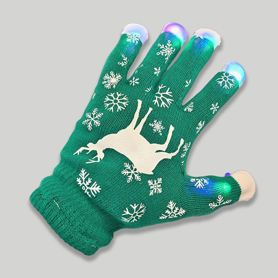 Light Up Christmas Gloves - MITXMAS