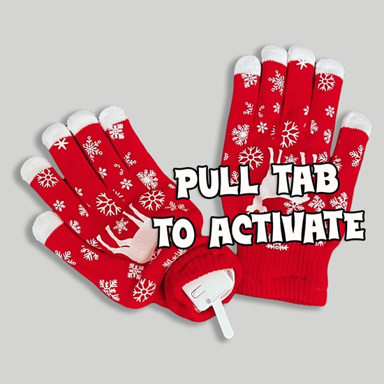 Light Up Christmas Gloves - MITXMAS