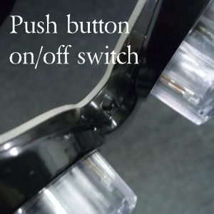 Push button on/off switch