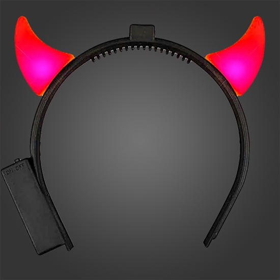 Lighted Novelty Devil Horns - DEVILHORNS (Close Out)