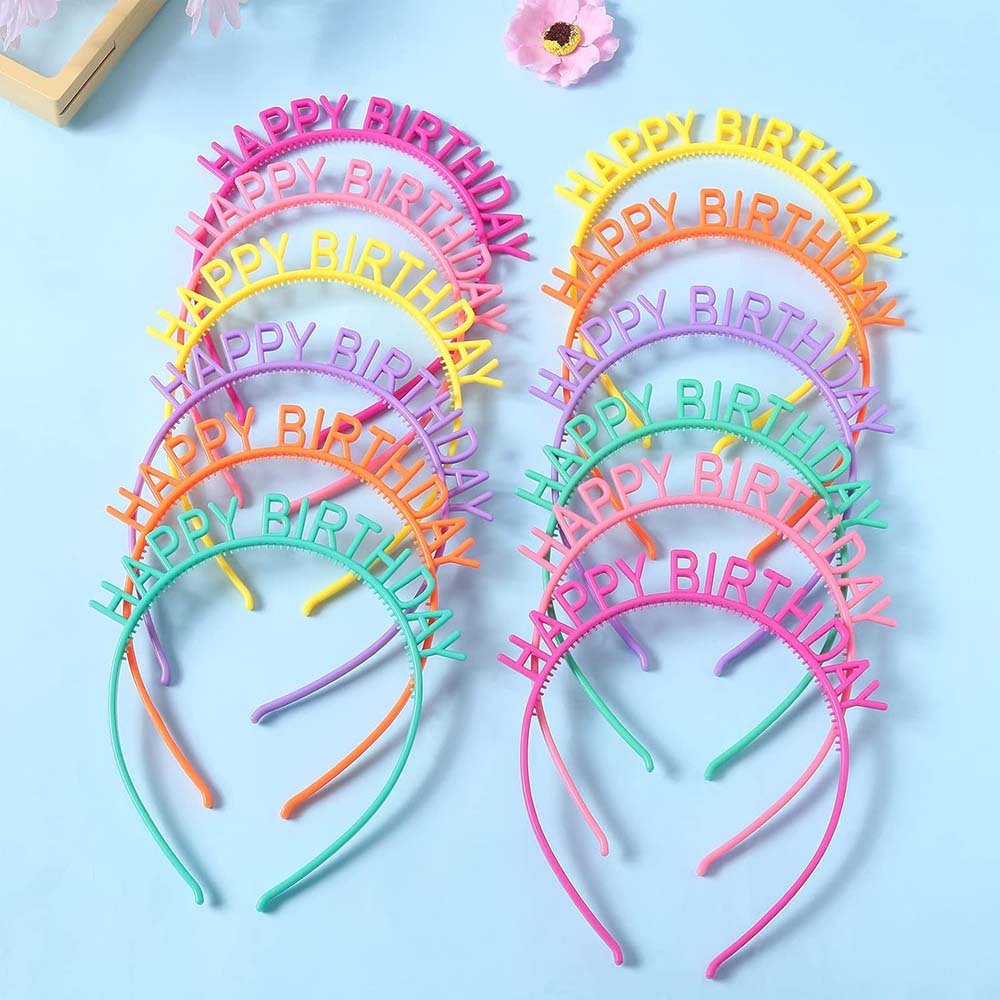 Non-Lighted Happy Birthday Headband Bopper - HBDHEADBAND