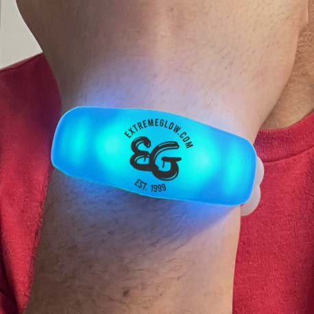 Personalized 16 Mode Multicolor LED Bracelet custom, custom novelties, customized, personalized, personalized cat ears, personalized give aways, custom promotional novelties, light up cat ears, led cat ears, birthday party give away