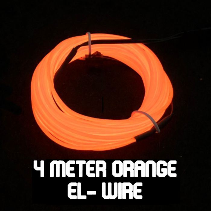 Quick-Connect EL Wire (4m) WIRE ONLY - QC400