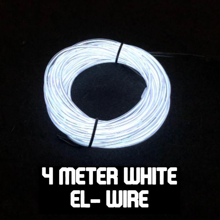 Quick-Connect EL Wire (4m) WIRE ONLY - QC400