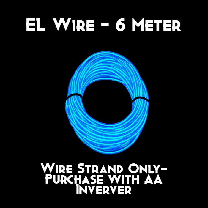 Quick-Connect EL Wire (6m) - QC600