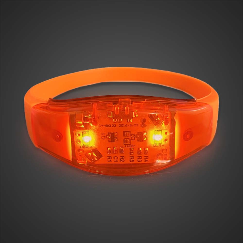 Sound Activated LED Silicone Bracelet - BRSOUND