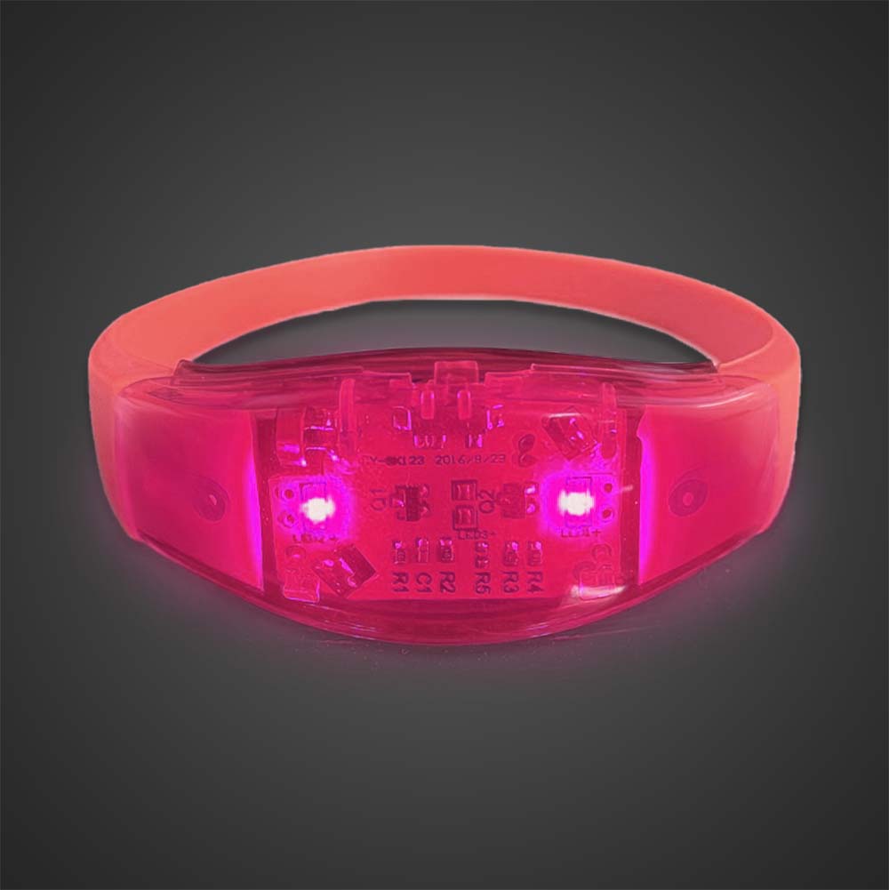 Sound Activated LED Silicone Bracelet - BRSOUND