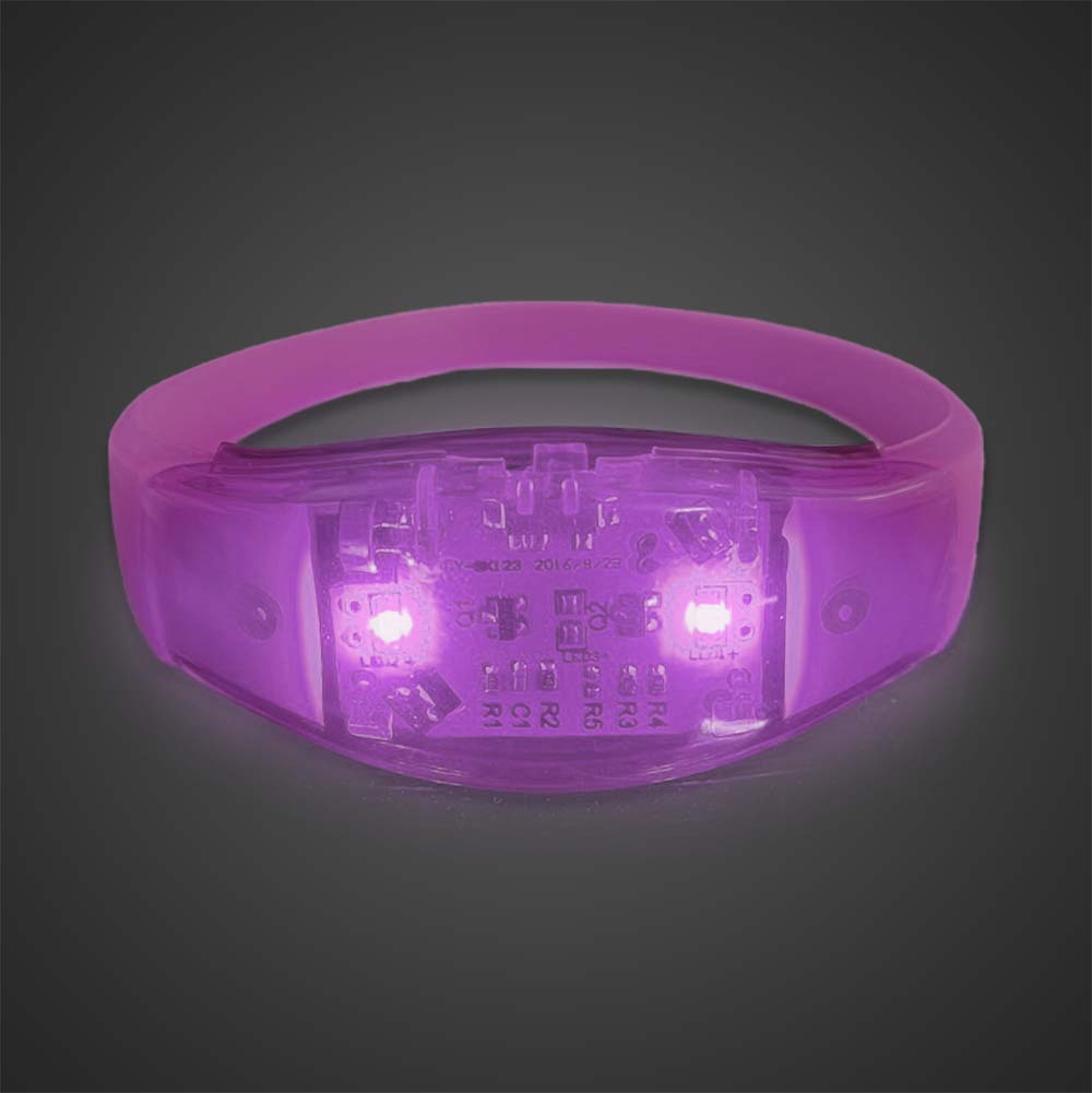 Sound Activated LED Silicone Bracelet - BRSOUND