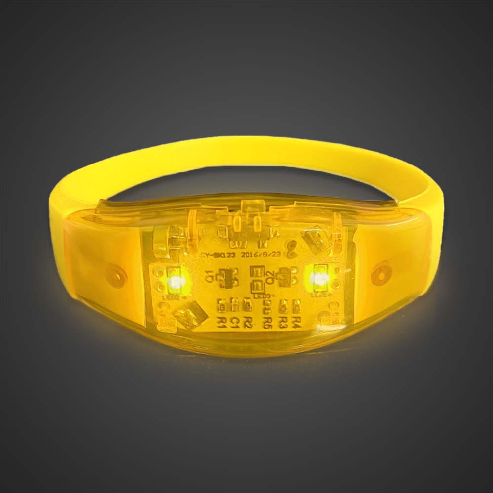 Sound Activated LED Silicone Bracelet - BRSOUND