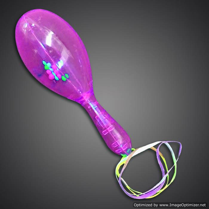 Lighted Flashing Maraca - MARACA 