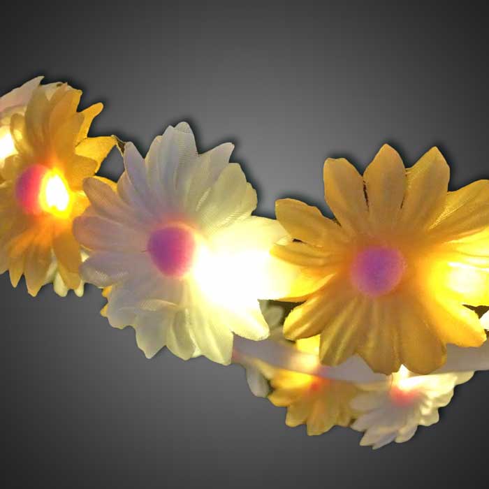 Daisy Flower Headband - DAISYBAND (CLOSEOUT)