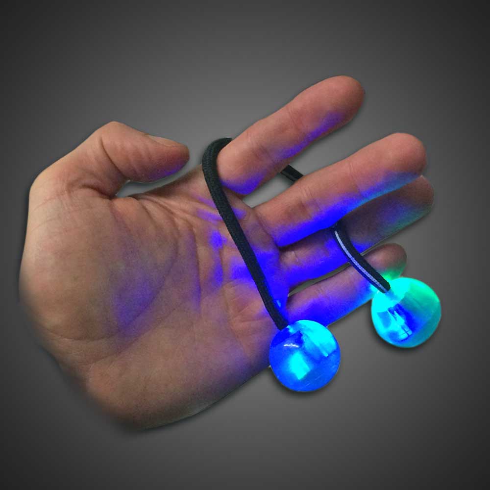 finger led balls