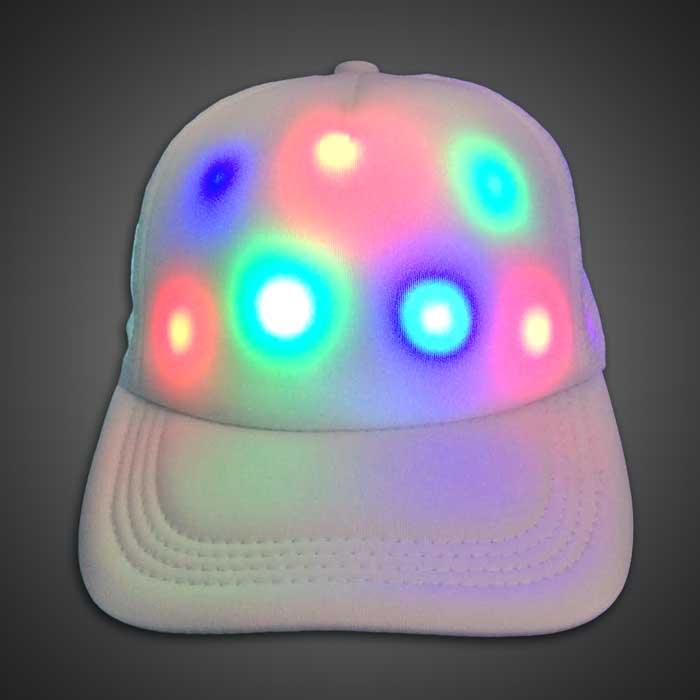 lighted baseball hat
