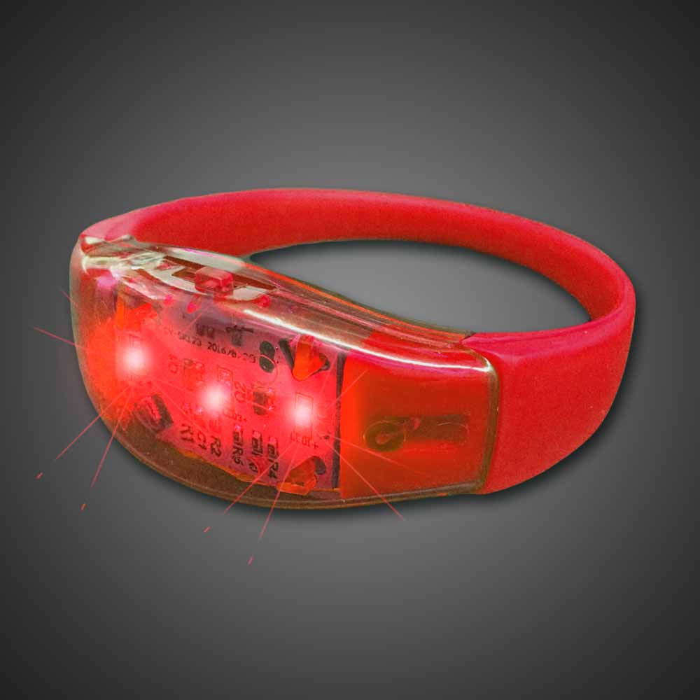 Sound Activated LED Silicone Bracelet - BRSOUND