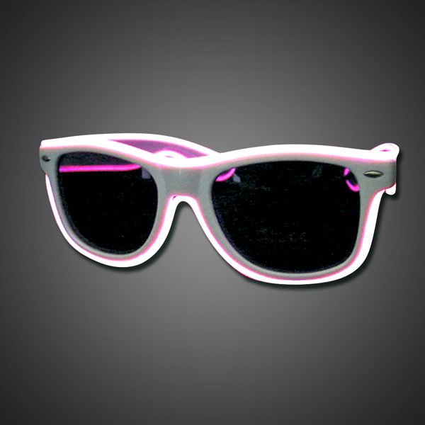 Extreme Glow EL Wire Lighted Sunglasses