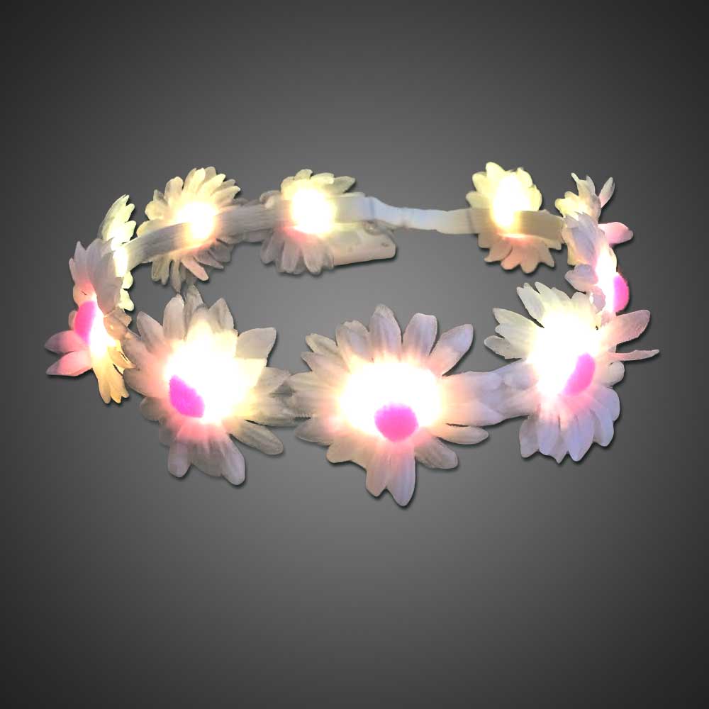 Daisy Flower Headband - DAISYBAND (CLOSEOUT)