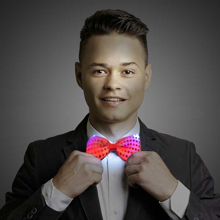 LED Sequin Bowtie - BOWTIE