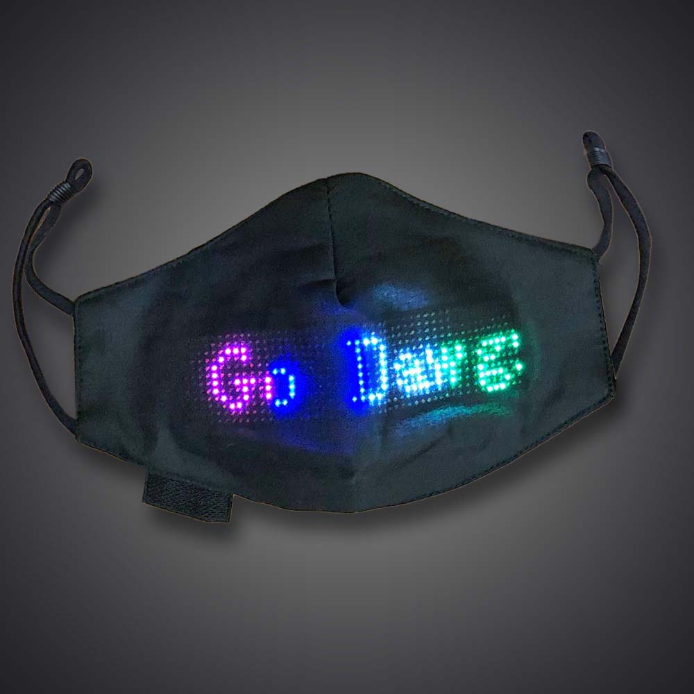 Programmable App Controlled LED Face Mask - AppMask (Close Out)