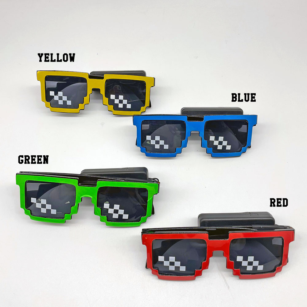 Light Up Pixel Meme Sunglasses - MEME