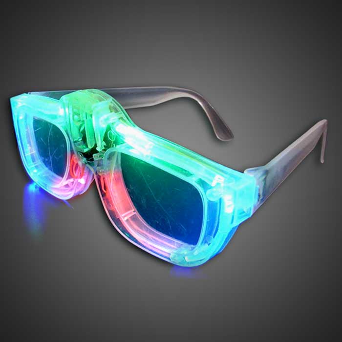 led flashing sunglasses