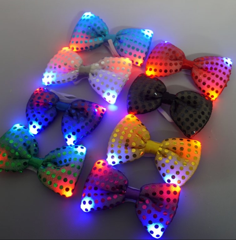 LED Sequin Bowtie - BOWTIE