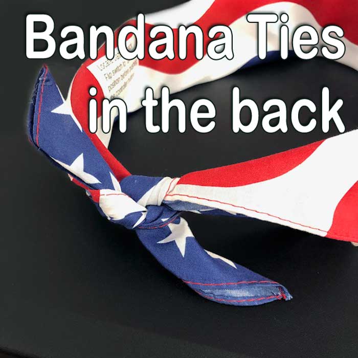 Red, White, and Blue LED Bandana - RWBBANDANA