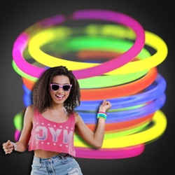 Assorted 6mm Glow Bracelets